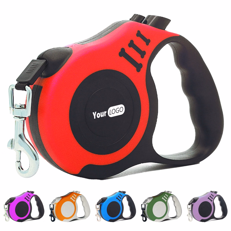 Plastic Stylish And Reliable Retractable Dog Leash