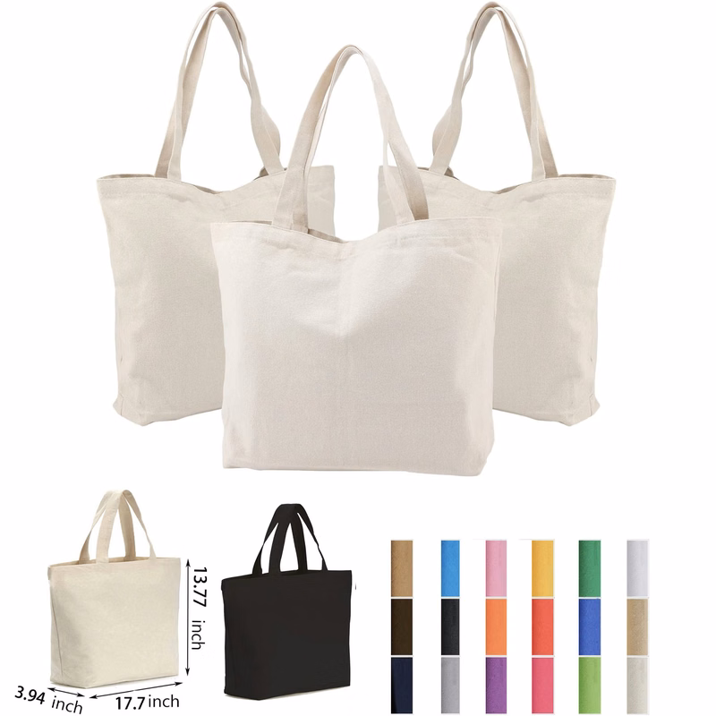 Canvas Tote bag Bottom Gusset