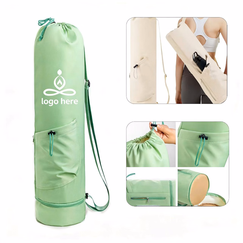 Yoga Mat Bag with Pockets