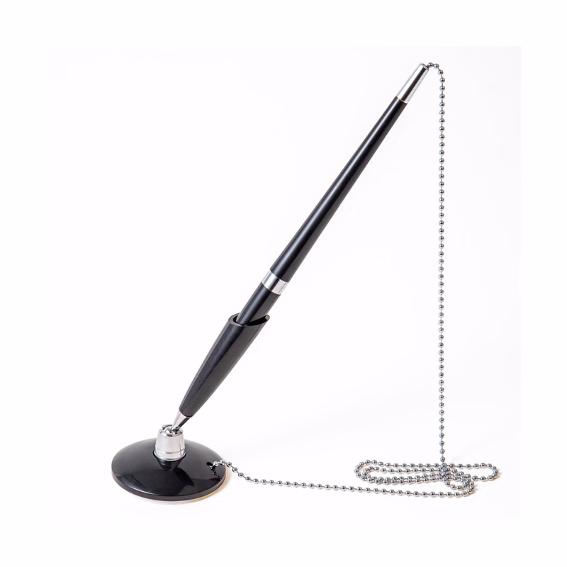 Ballpoint Pen With Chain Security