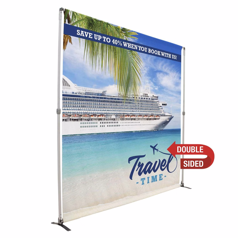 8' Bravo Expanding Display Double-Sided Kit