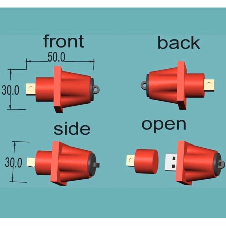custom USB flash drivers 4 GB
