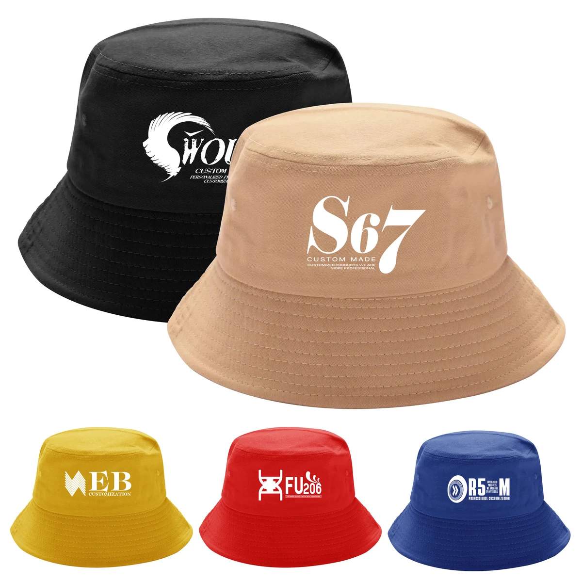 Poly Cotton Bucket Hat 1
