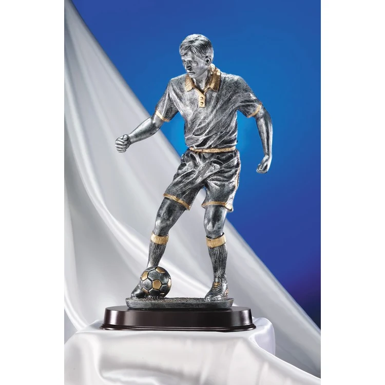 18" Soccer Push Male Figure Award 1