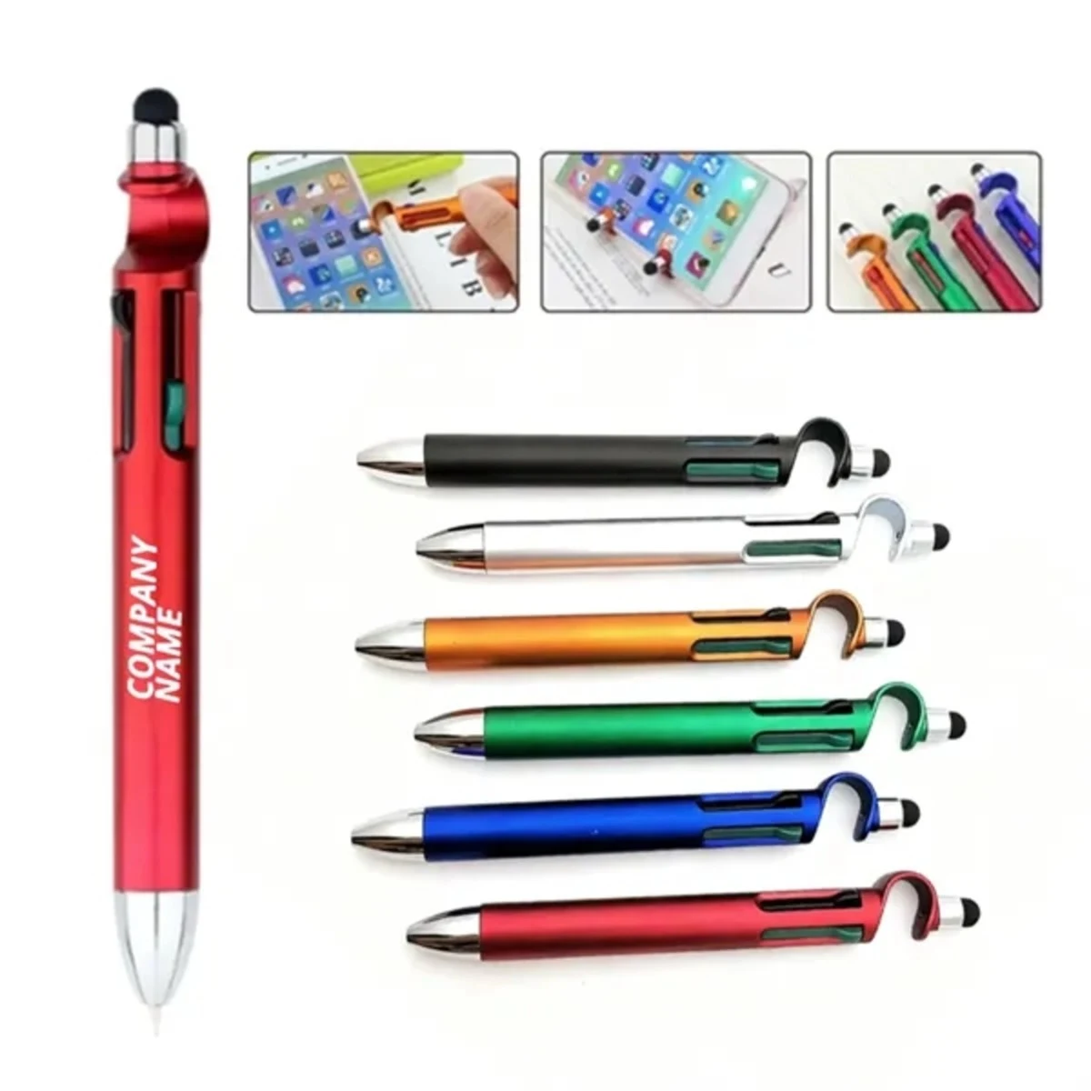 4 in 1 Multifunction Ballpoint Pen
1