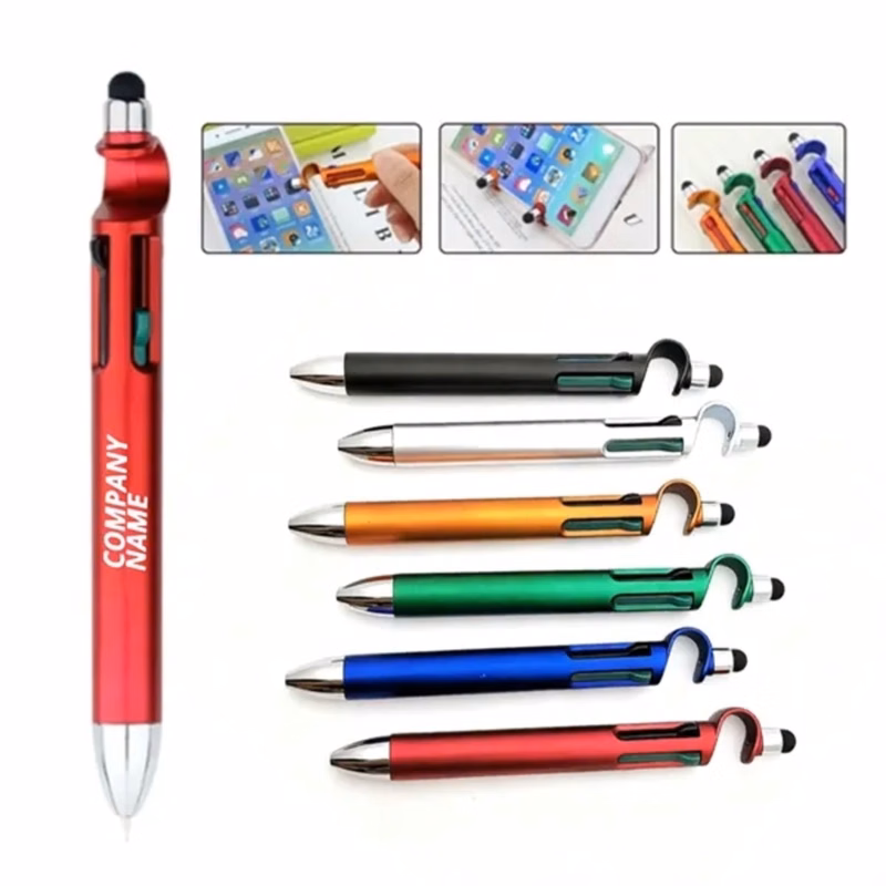 4 in 1 Multifunction Ballpoint Pen
