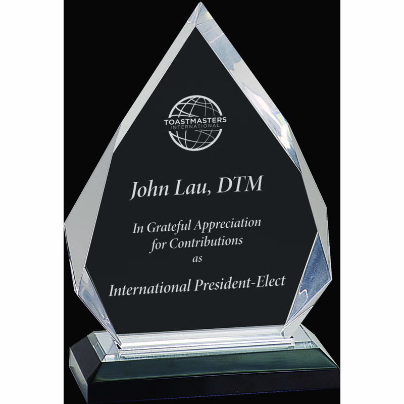 Impress Diamond Acrylic Award