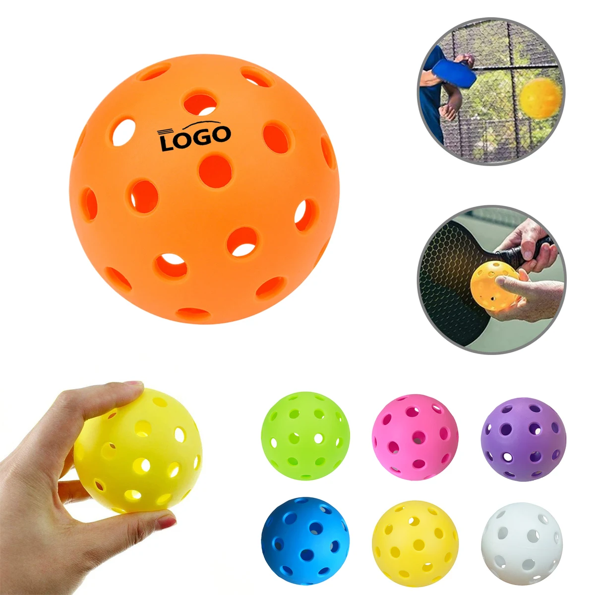MOQ50 TPE 26/40 Hole Pickleball Pack 1