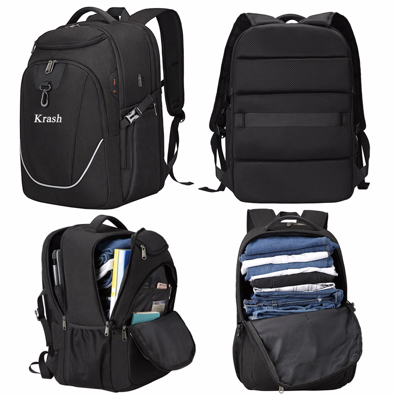 17.3" Computer Backpack w/ USB Port Set