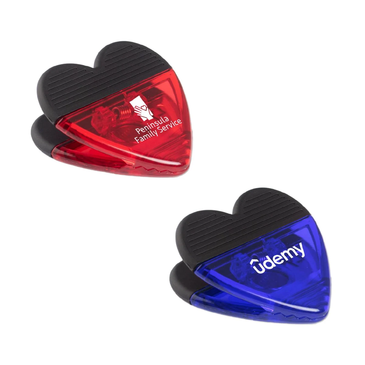 Heart Shape Fridge Magnet Clip 1
