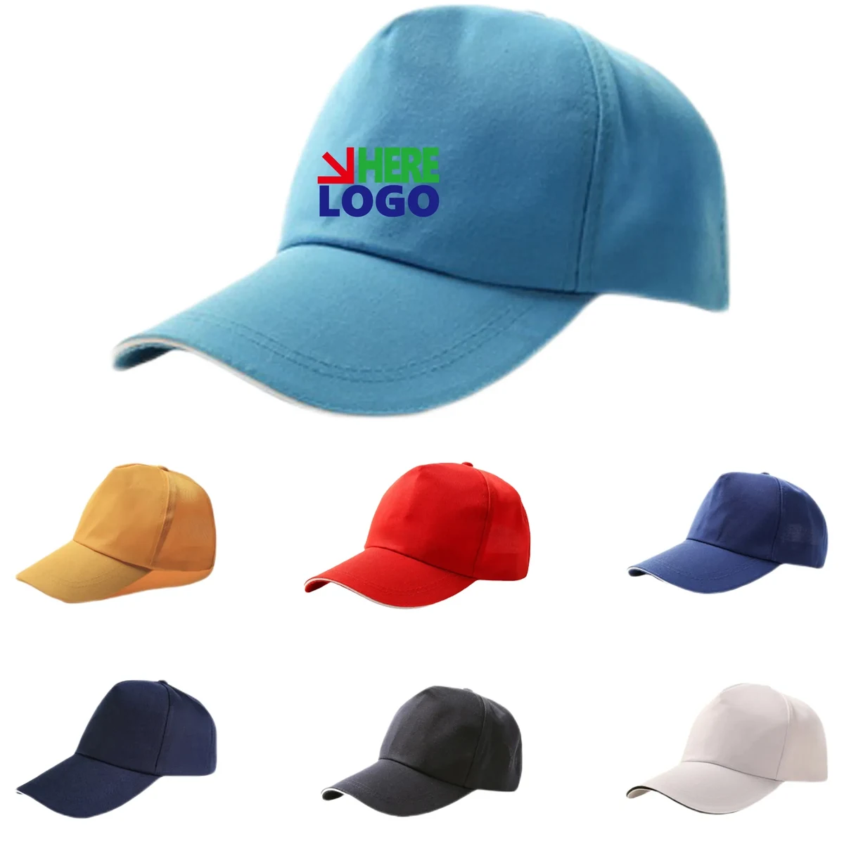 Custom Logo Baseball Cap MOQ 20 PCS 1