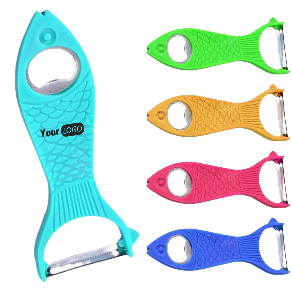 Plastic Multifunctional Fish Peeler And Bottle Opener For Home And Outdoor Use 1