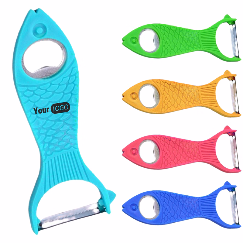 Plastic Multifunctional Fish Peeler And Bottle Opener For Home And Outdoor Use