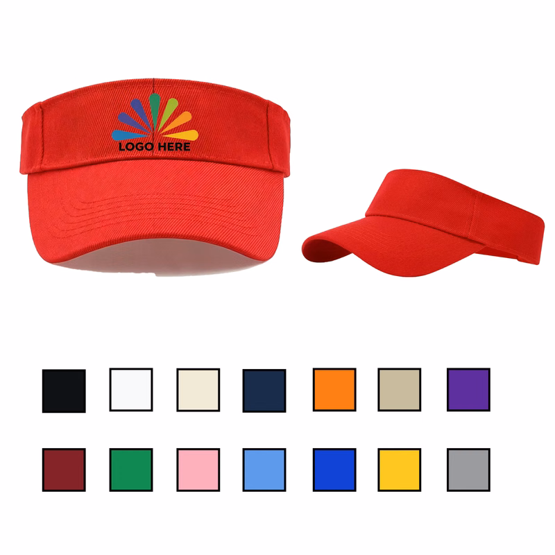 Adjustable Sun Visor Hat for Travel & Promotion