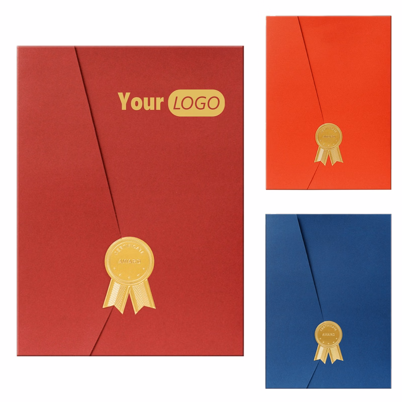 Paper Honor Certificate Shell Cover