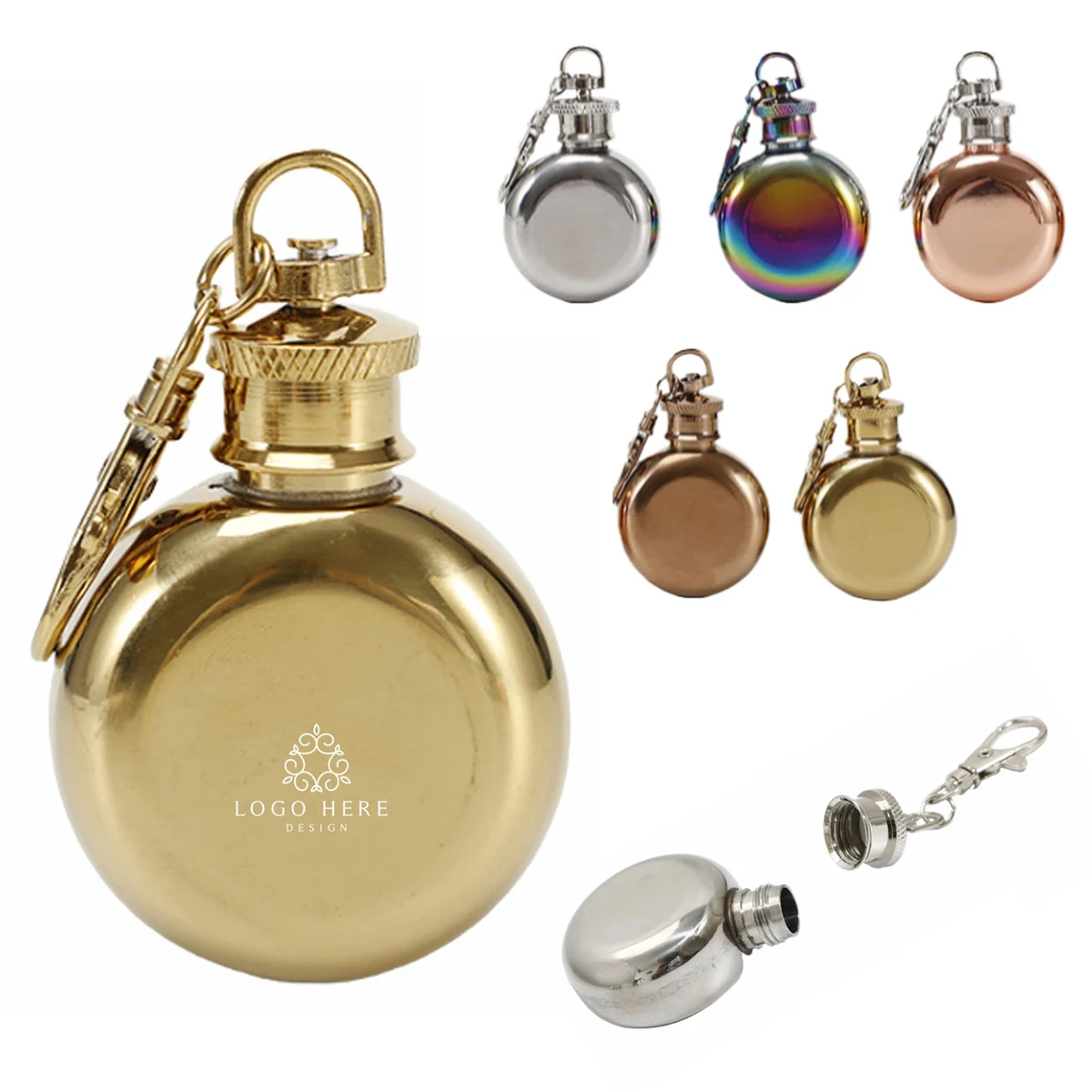 Portable Round Flask 1