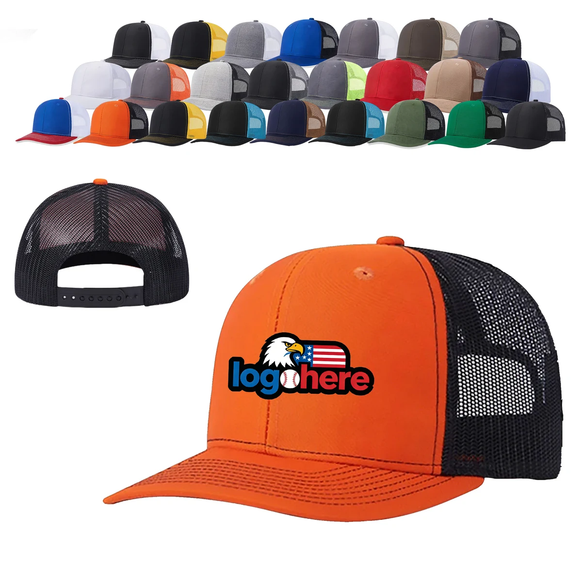 MOQ 10 Custom Logo Trucker Hat 1