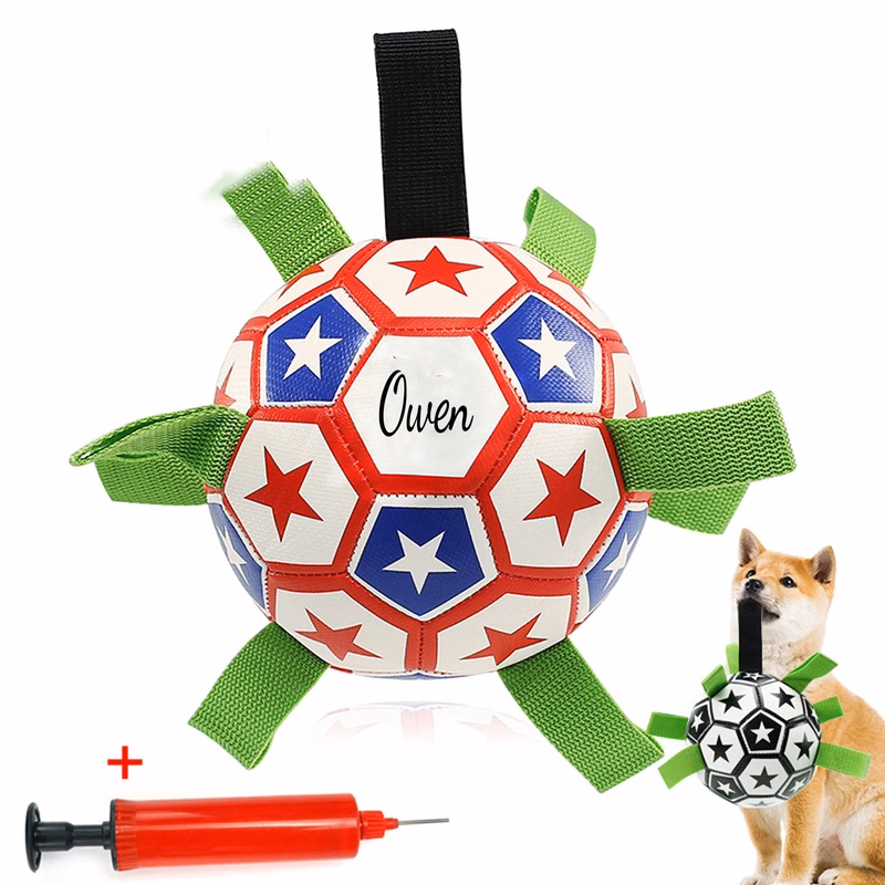 Dog Soccer Toy w/ Rope