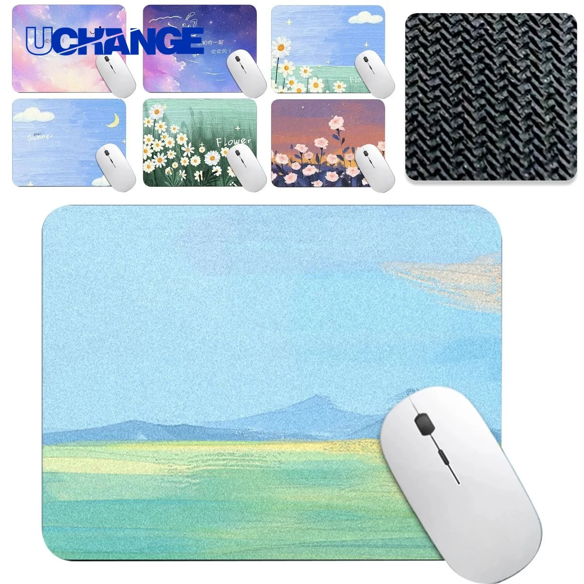 PU Leather Sublimated Mouse Pad Mat for Branding 1