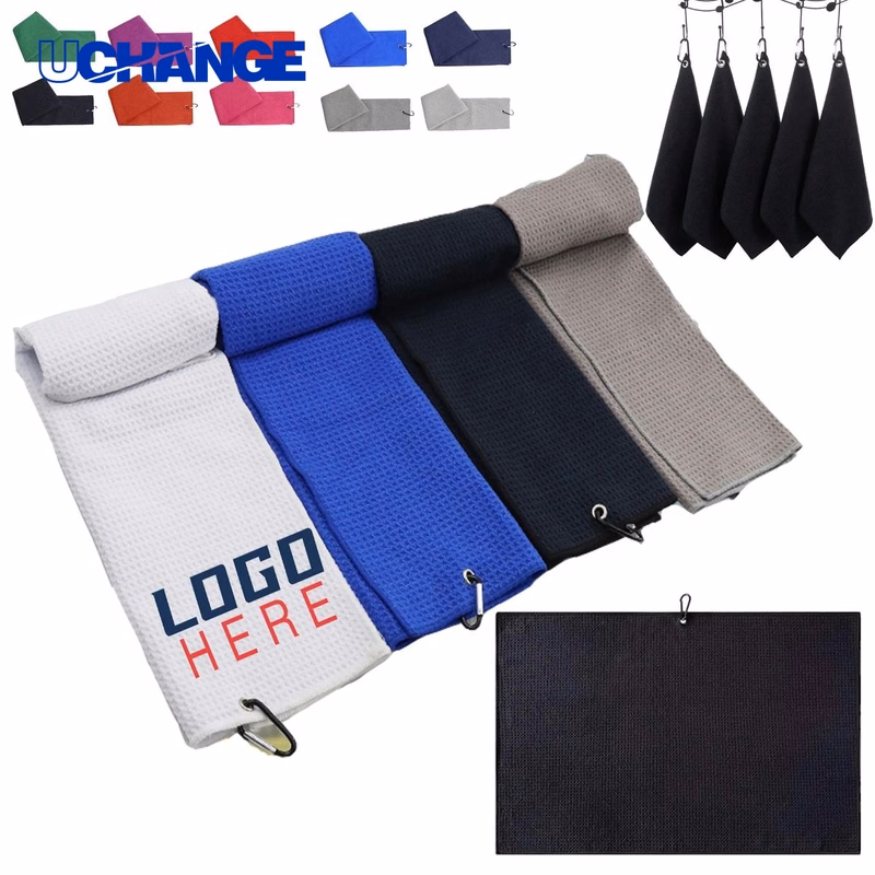 Microfiber Golf Towel with Hook