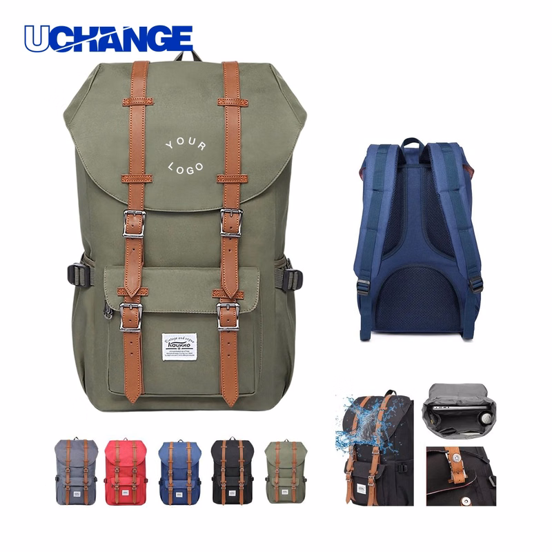 Oxford Laptop Backpack Organizer Mesh Back with Padded Straps