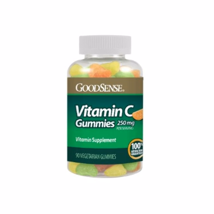Vitamin C Gummies - 250 mg Vegetarian 90 Count