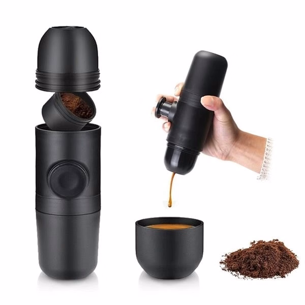 Portable Pump-Out Mini Espresso Coffee Maker
