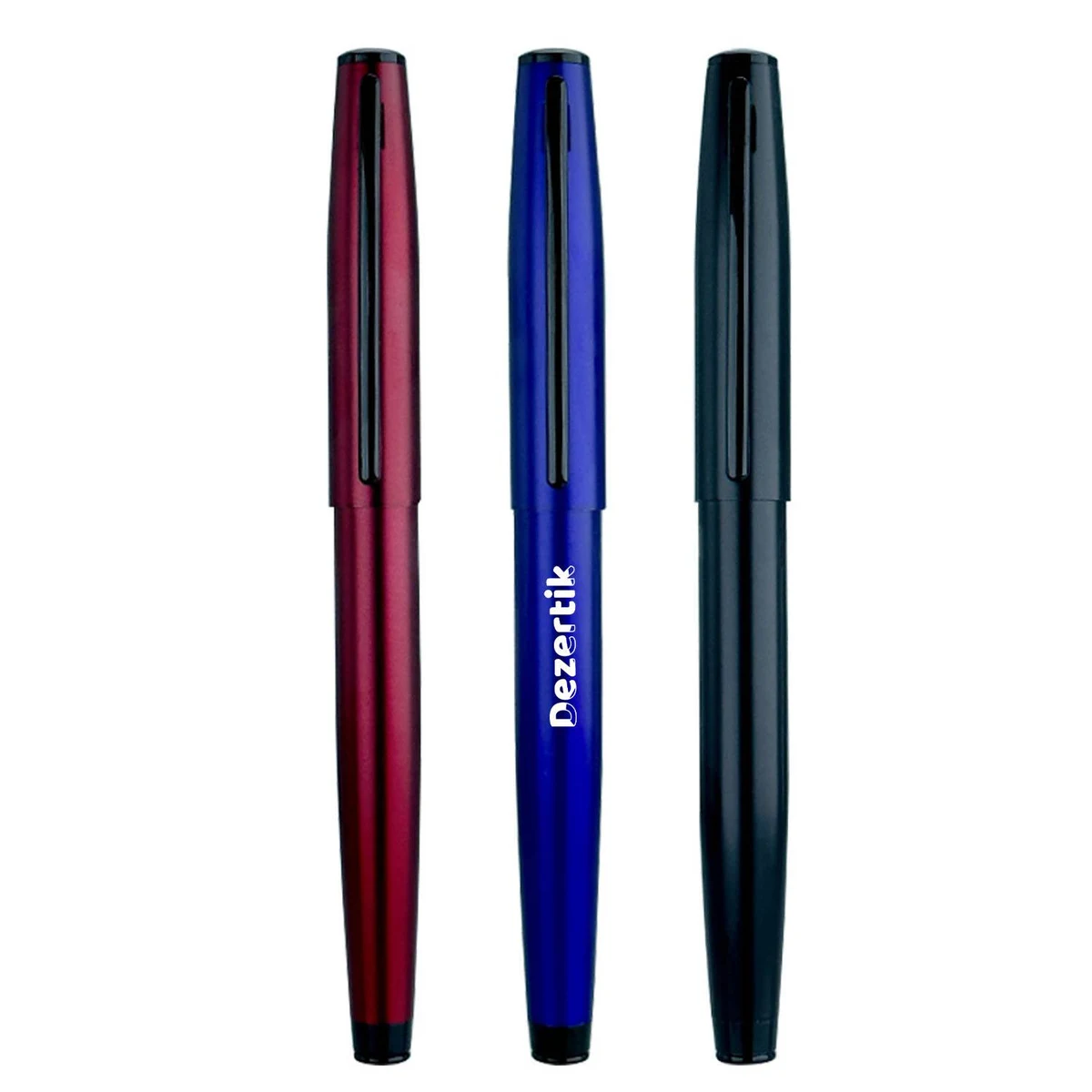 Cap Action Matte Metal Business Ballpoint Pen 1