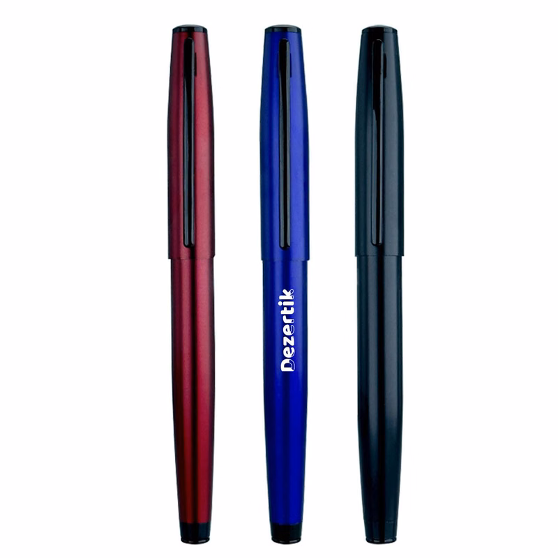 Cap Action Matte Metal Business Ballpoint Pen