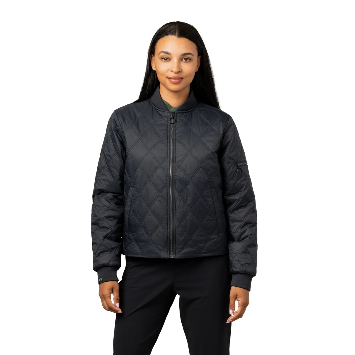 Storm Creek Women's Altitude 120 GSM Insulated Quilted Bomber Jacket 1