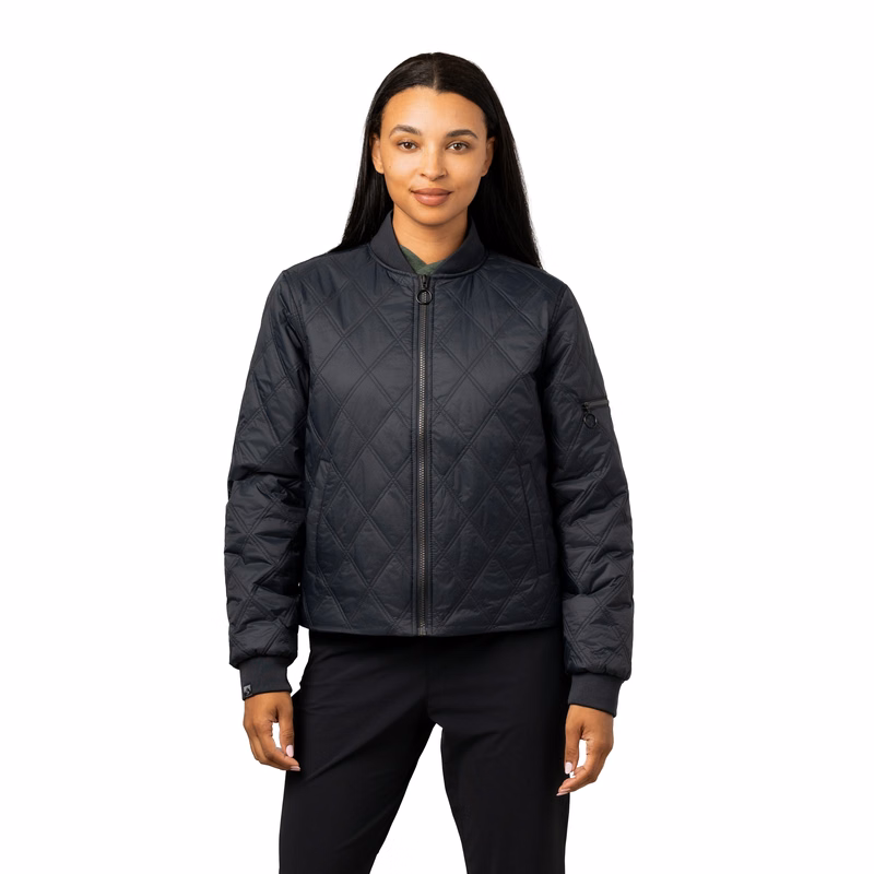 Storm Creek Women's Altitude 120 GSM Insulated Quilted Bomber Jacket