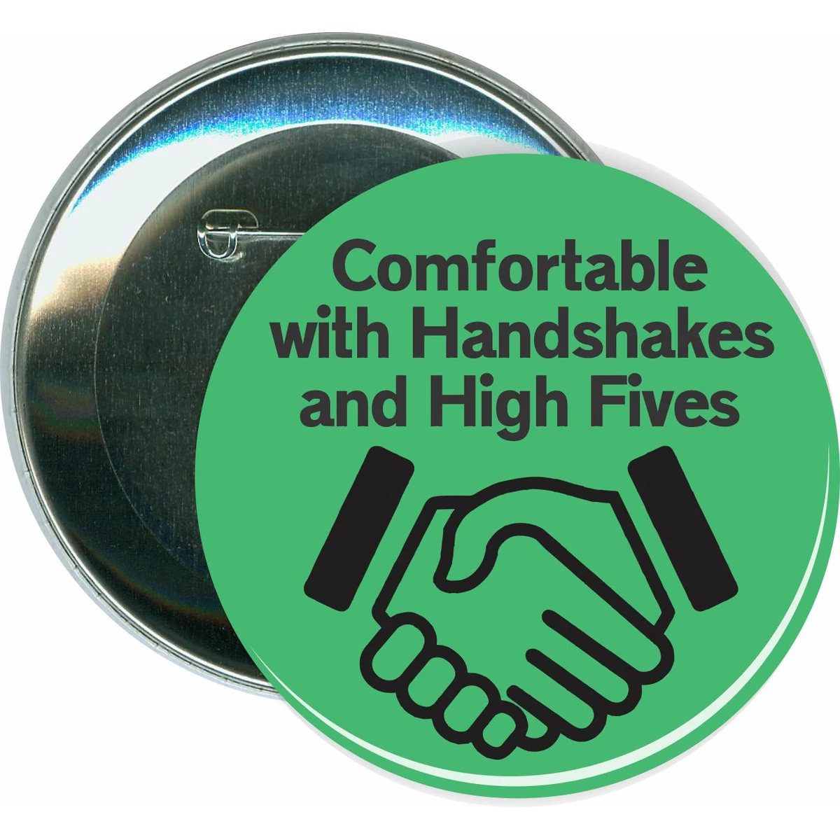 Comfortable with Handshakes, COVID-19, Event Button 1
