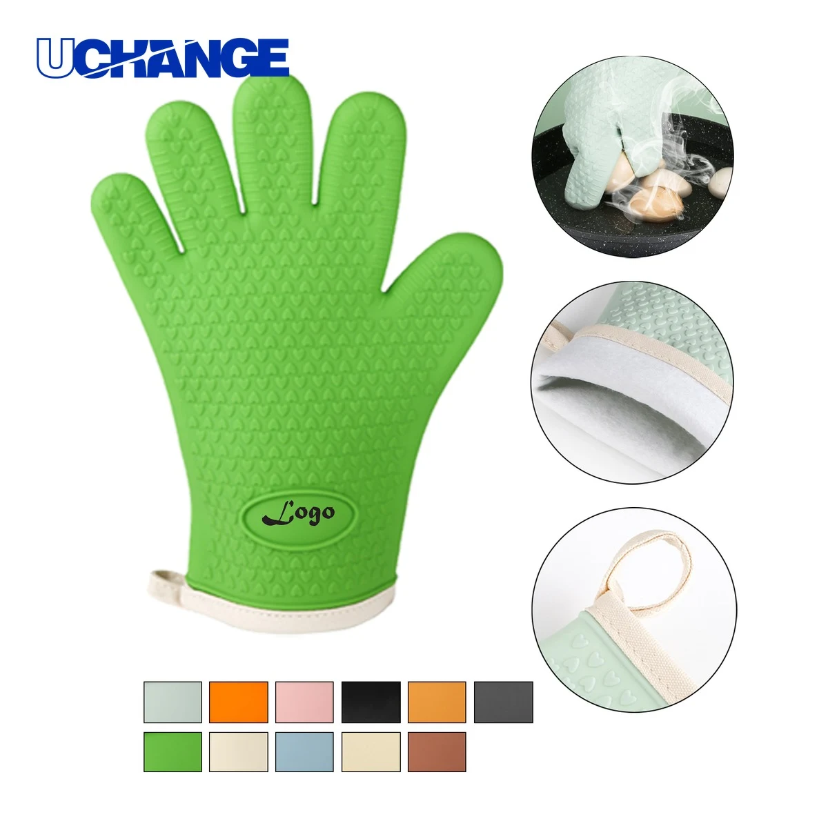 High-Temperature Resistant Silicone Gloves 1