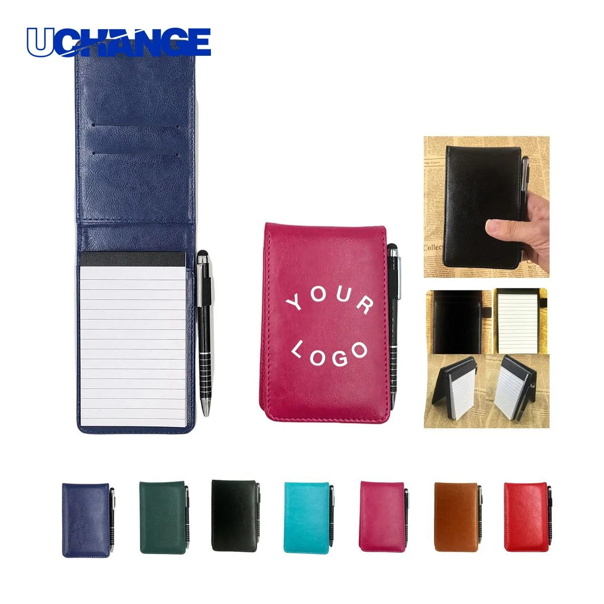 A7 Polyester Notebook Set with Touchscreen Pen 1