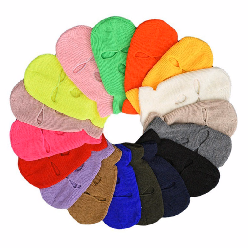 Winter 3 Holes Full Face Balaclava