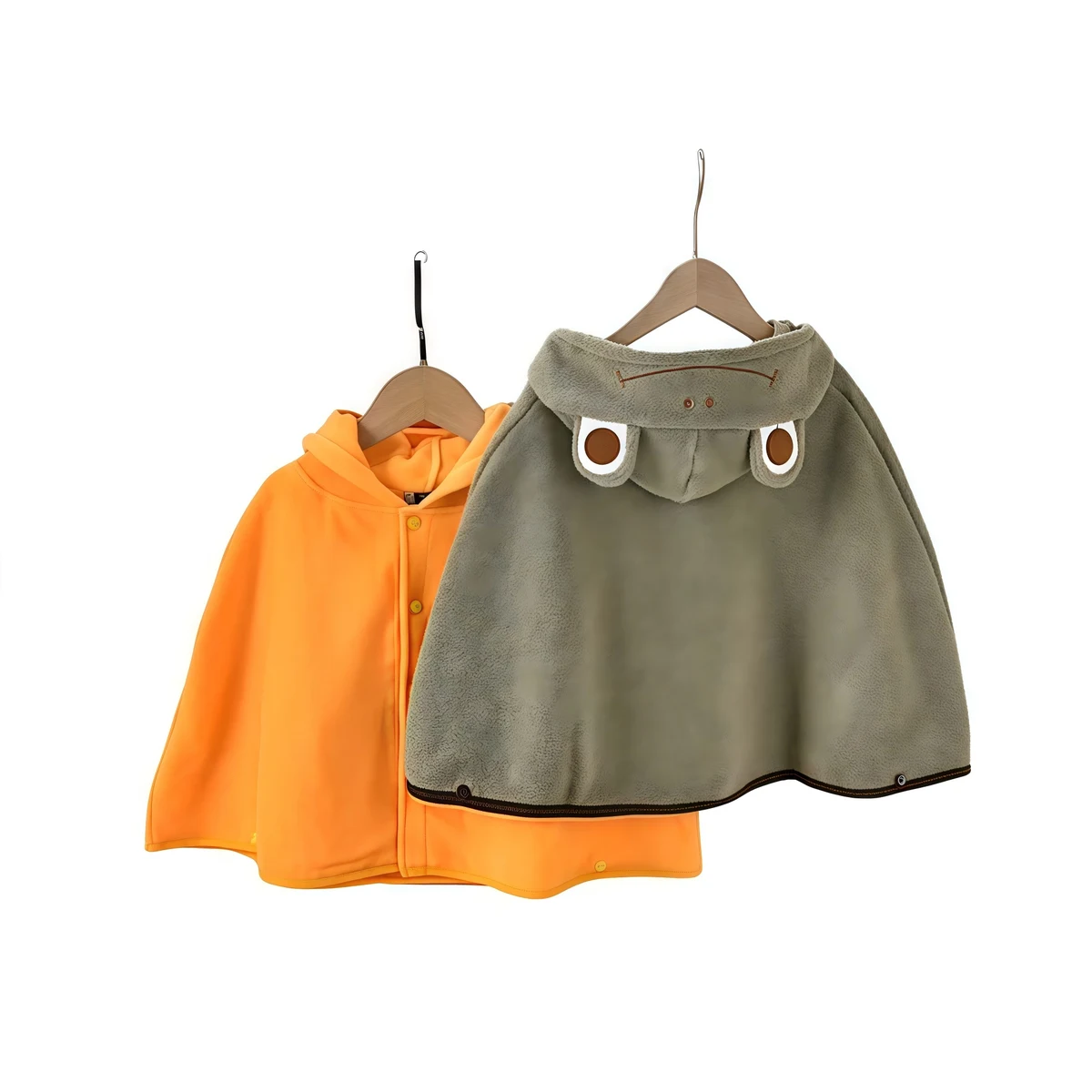 Reversible Baby Cape Coat 1