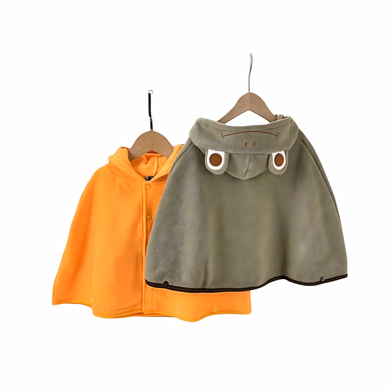 Reversible Baby Cape Coat