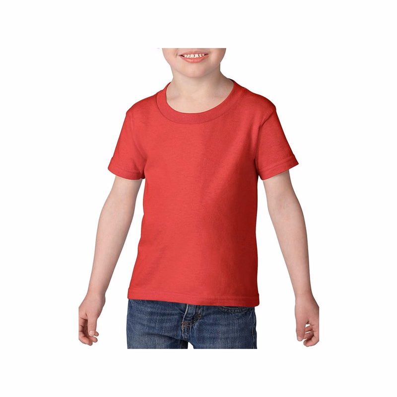 Gildan Toddler T-Shirts - Red Small