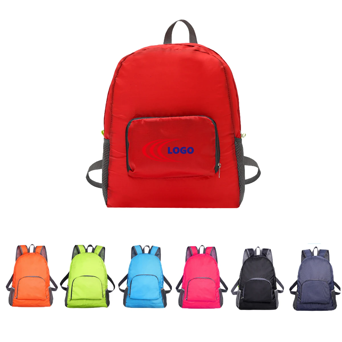 Foldable Lightweight Outdoor Large-Capacity Backpack 1