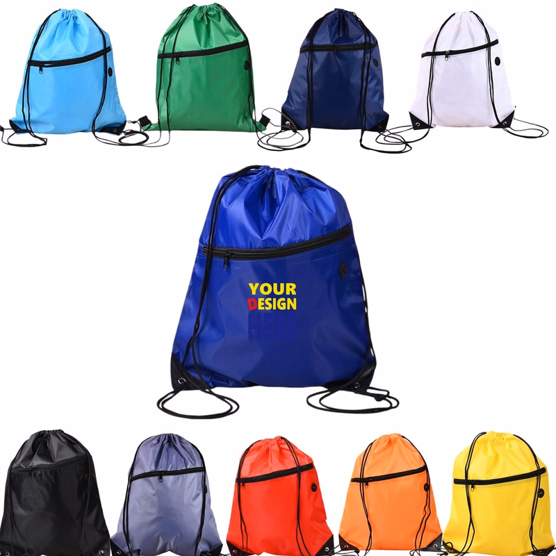 Lightweight Polyester String Bag