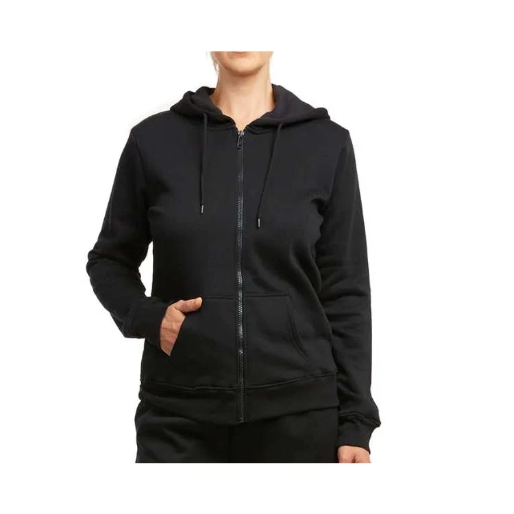 Sofra Ladies Fleece Jackets Black Small 1