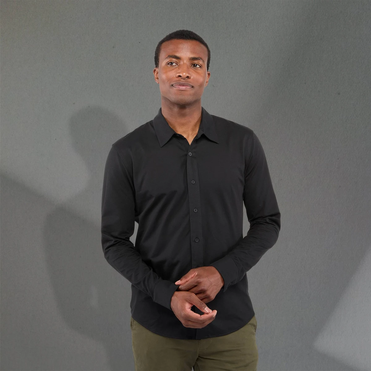 TATRA Eco Long Sleeve Knit Shirt - Men's 1
