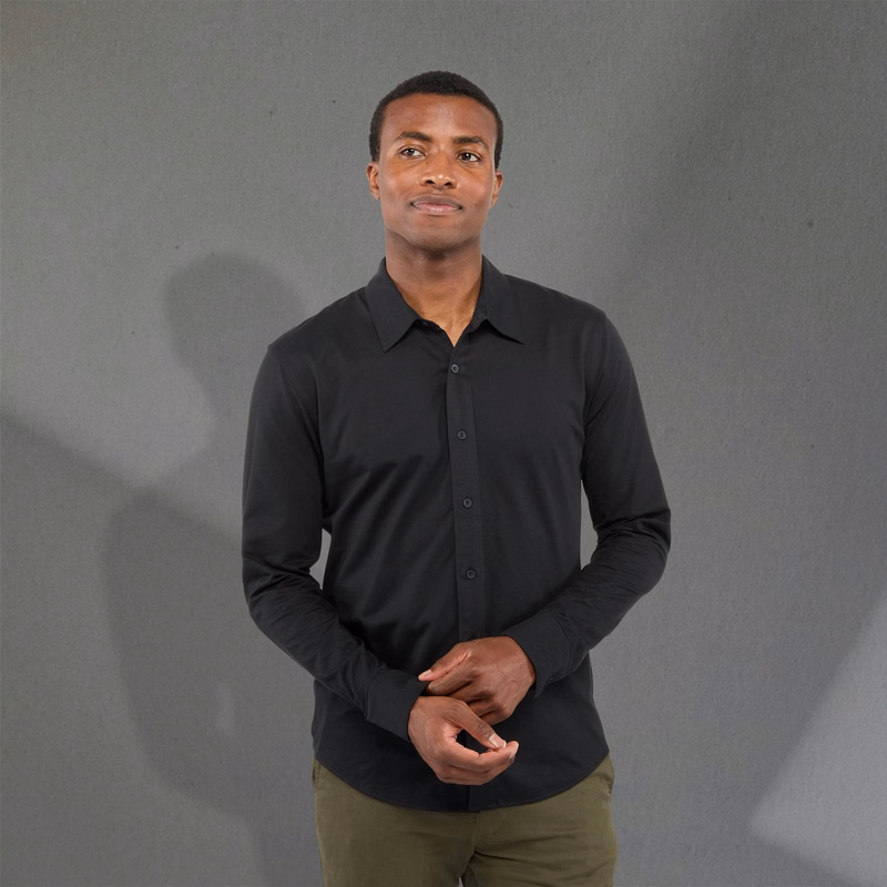 TATRA Eco Long Sleeve Knit Shirt - Men's