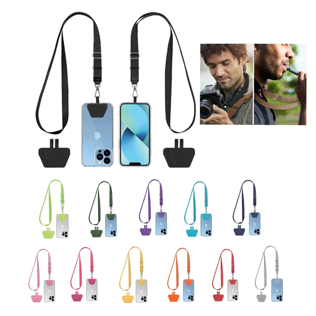 Phone Lanyard Adjustable Neck Strap 1