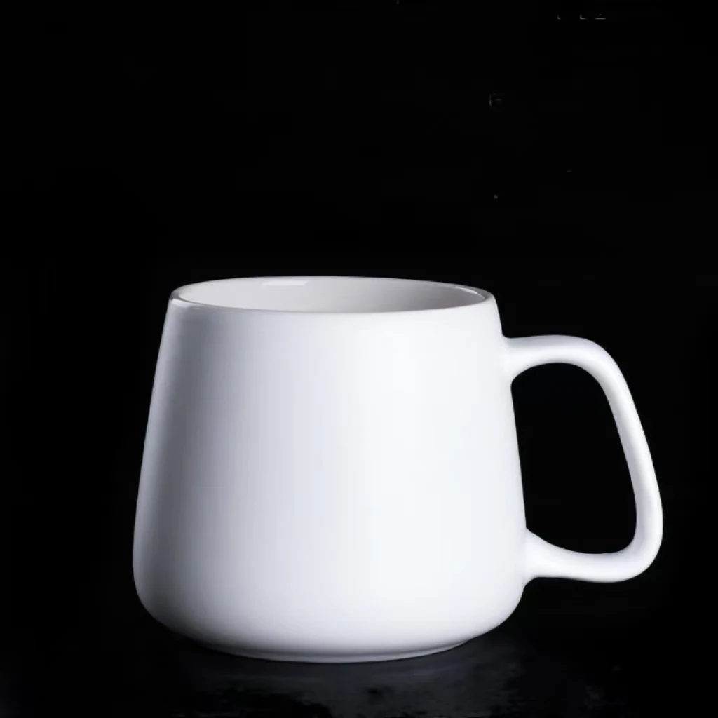 Custom Pure White Coffee Mug 1