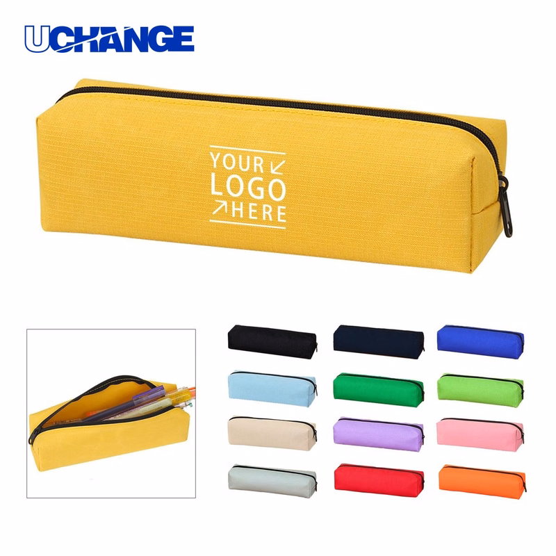 Waterproof Oxford Zipper Pencil Case Organizer