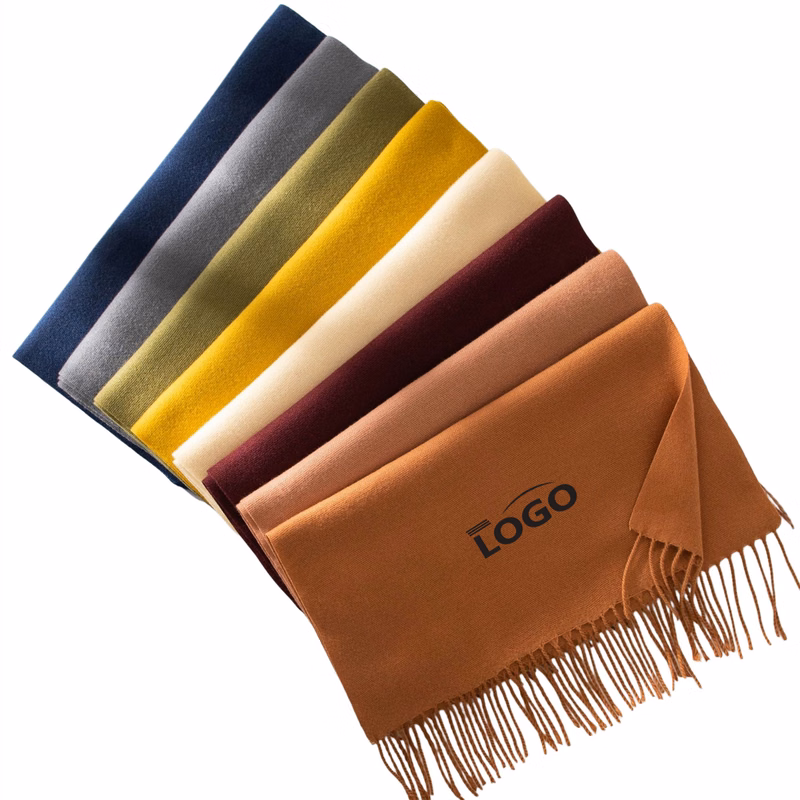 Plain Solid Warm Winter Scarf