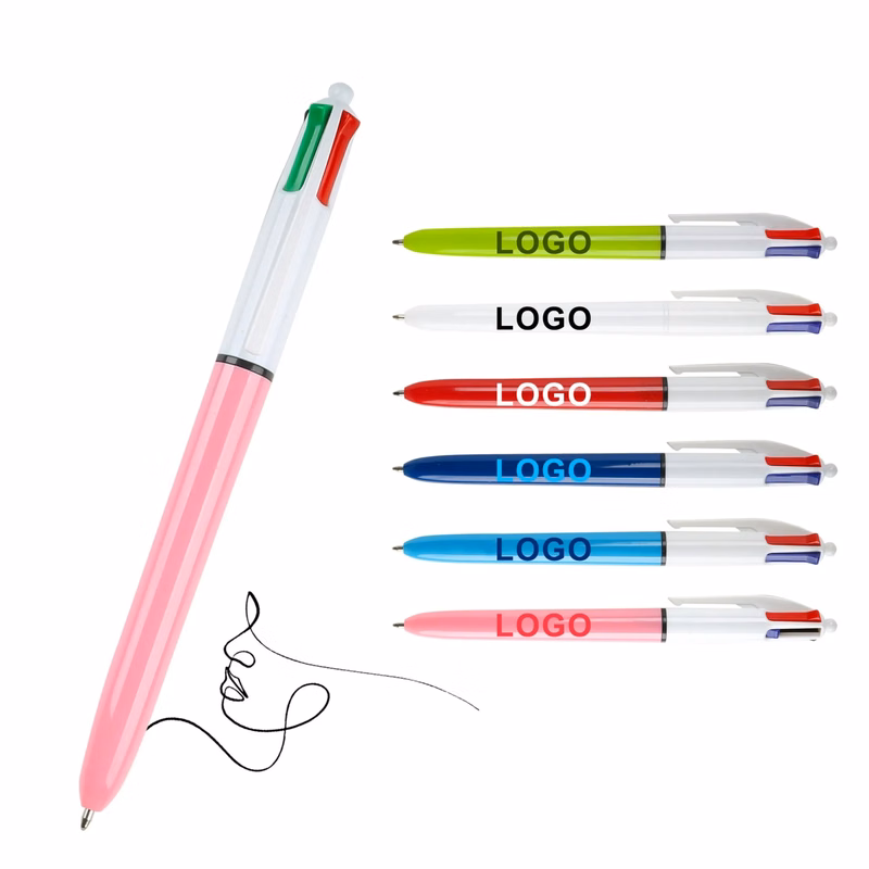 Multicolor Smooth Click Ballpoint Pen