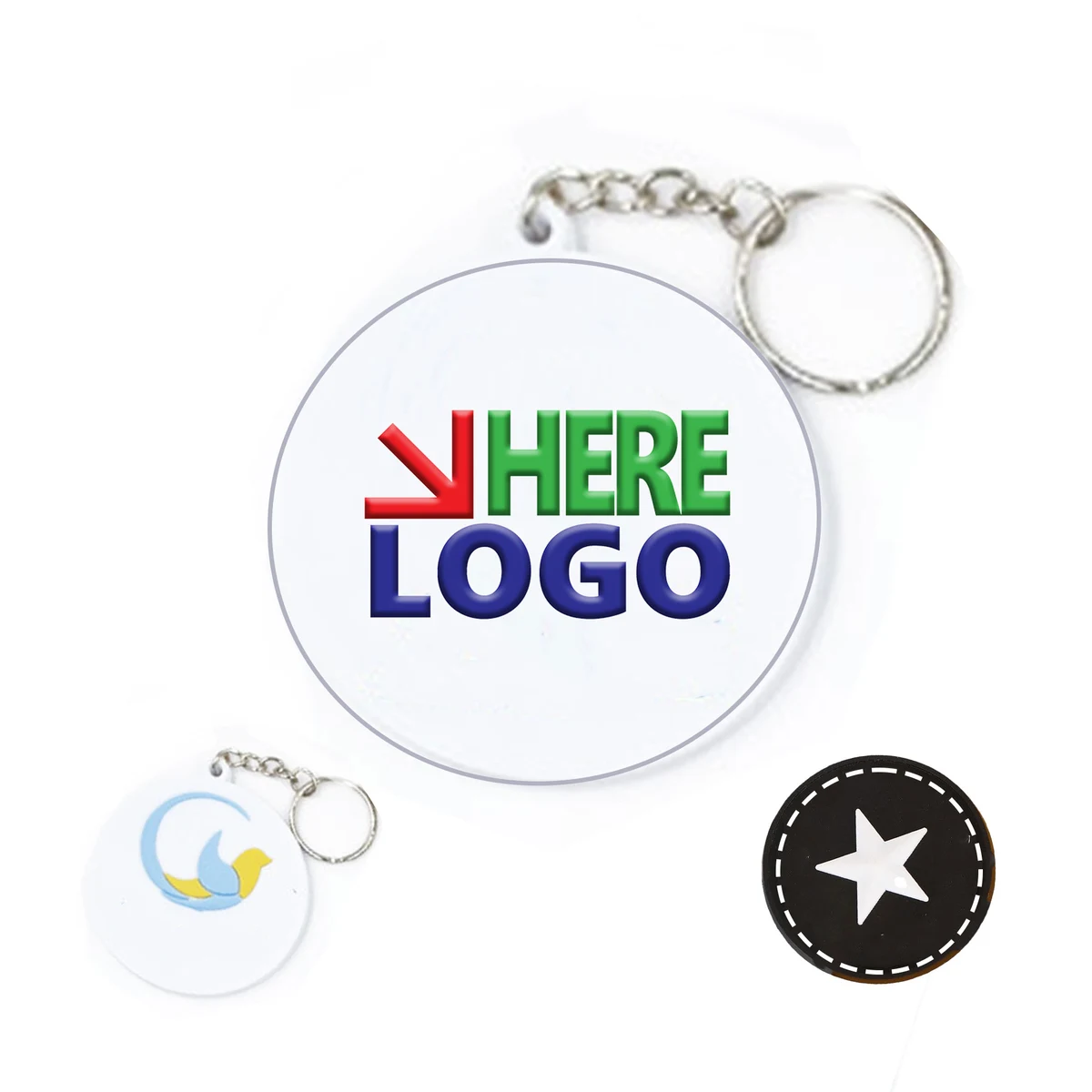 2" Soft 2D PVC Keychain Custom MOQ 50 1