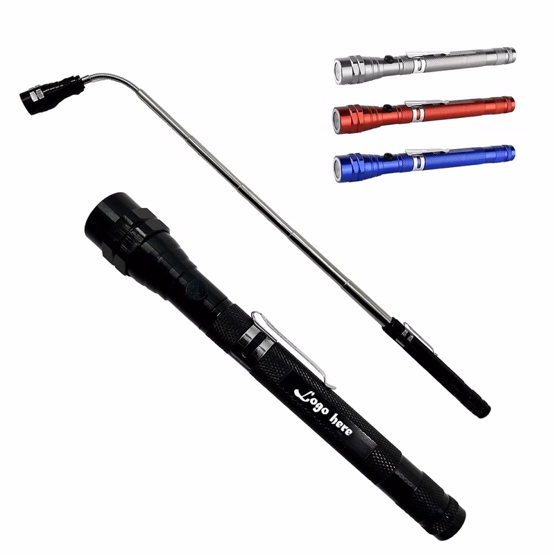 Retractable Magnetic LED Flashlight